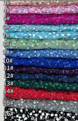 Premium Sequin & Stone Embellished Fabrics
