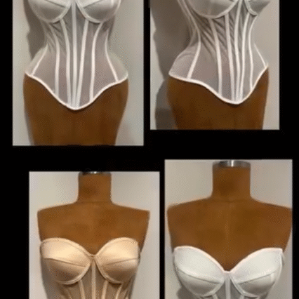 Seamless Hourglass Sheer Bodice
